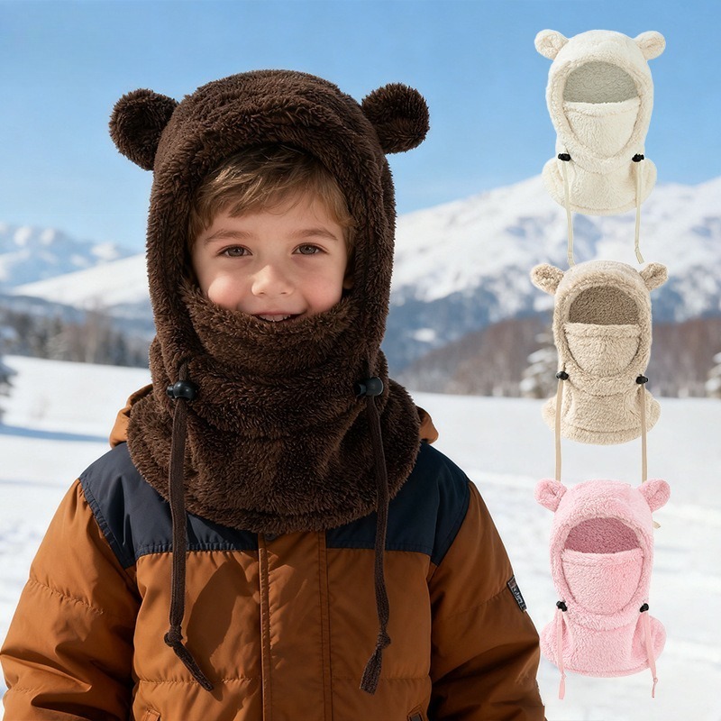 Baby Products For Face - Интегрированная шапка и шарф, защищающие от