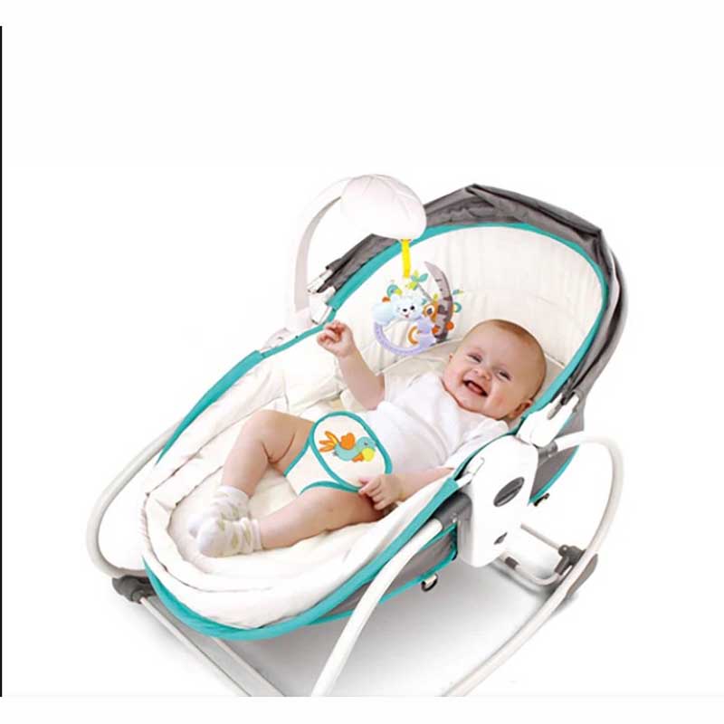 Baby Swing Bouncer - Многофункциональный шезлонг-качели 5 в 1 для