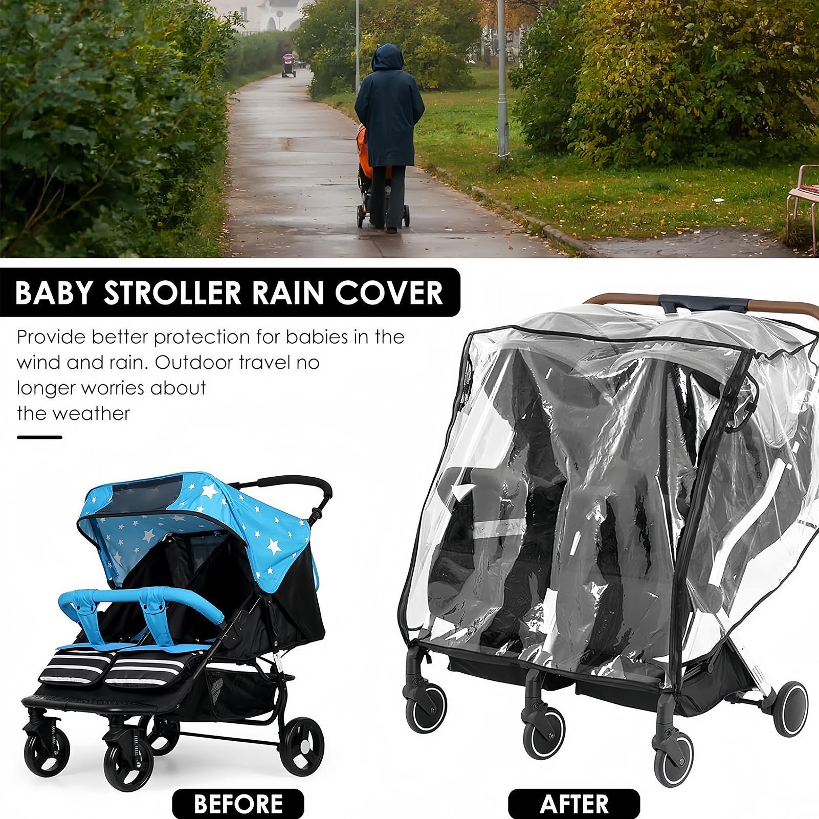 Дождевик для детской коляски,  – обзор и цена Stroller Rain Cover