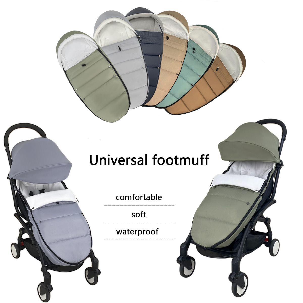 Универсальная зимняя детская к – обзор и цена Stroller Rain Cover