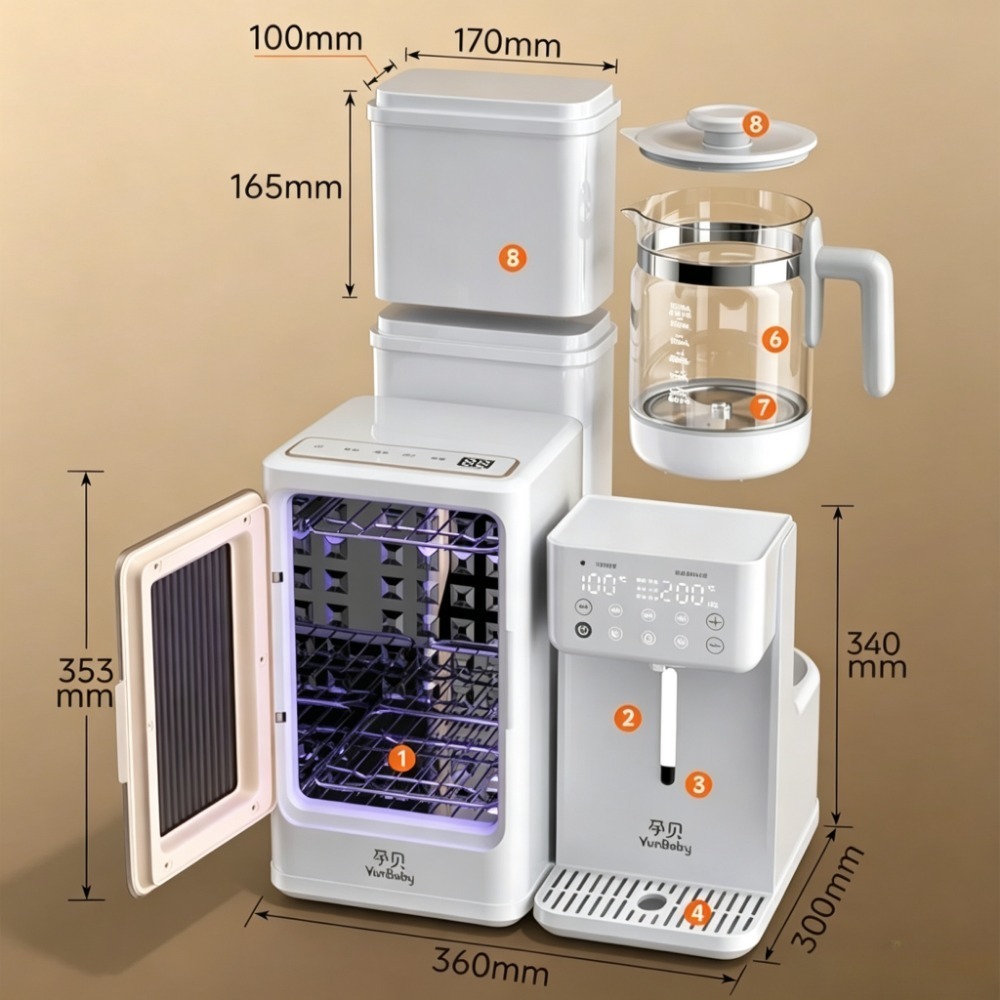 Стерилизатор для бутылочек, ше – обзор и цена Baby Bottle Sterilizer