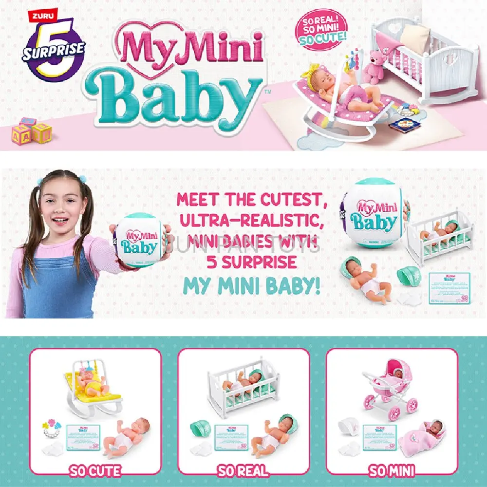 Игрушки Zuru 5 Surprise Mini B – обзор и цена Baby Products Brand
