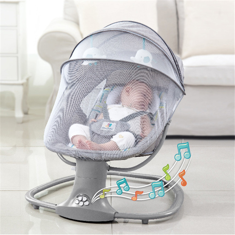 Кресло-качалка с Bluetooth, му – обзор и цена Baby Swing Bouncer