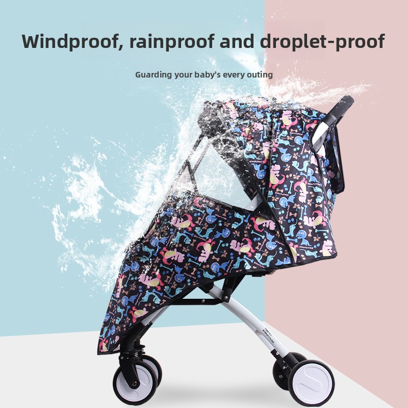 Универсальный дождевик для дет – обзор и цена Stroller Rain Cover