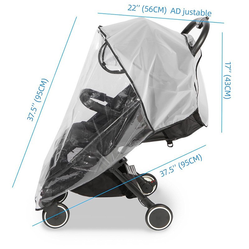 Универсальный дождевик для дет – обзор и цена Stroller Rain Cover